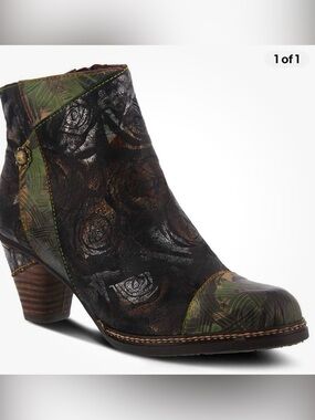 Spring Step L'Artiste Waterlily Bootie.